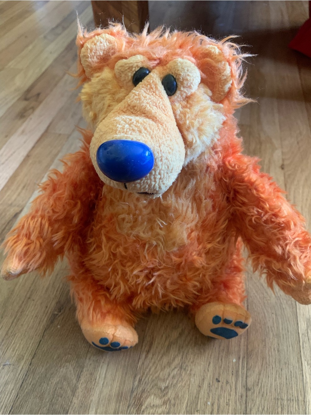 Bear in the Big Blue House Plush Orange Bear Toy - Soft Cuddly Kids Plush-Talkin